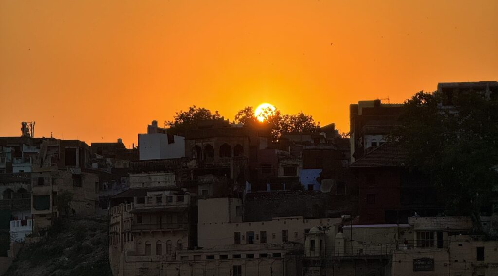banaras sunset